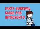 Průvodce přežití večírku pro introverty (5min)